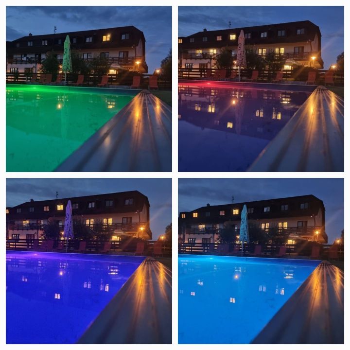 Venkovní bazén ve Sporthotelu Kácov