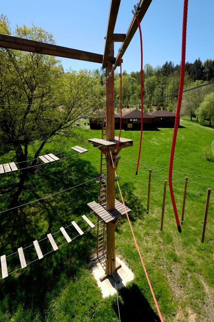Lanový park ve Sporthotelu Kácov