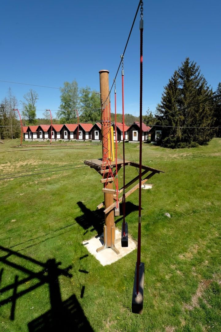 Lanový park ve Sporthotelu Kácov