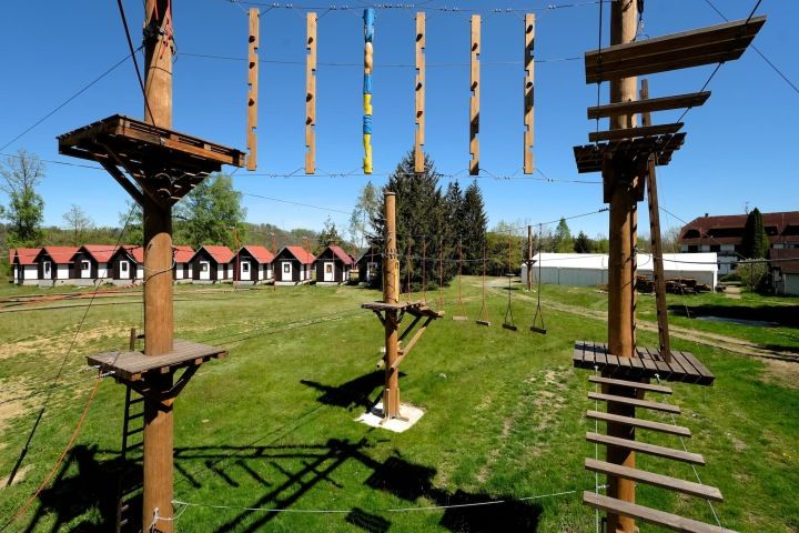 Lanový park ve Sporthotelu Kácov