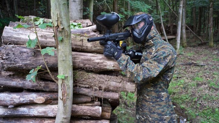 Paintball ve Sporthotelu Kácov